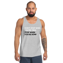 Load image into Gallery viewer, Don&#39;t Stop...Unisex Tank Top
