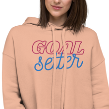 Load image into Gallery viewer, Goal Setter Crop Hoodie

