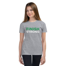 Load image into Gallery viewer, Youth Finish Strong Short Sleeve T-Shirt
